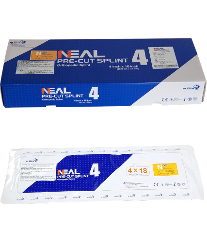 Nẹp bó bột không dệt Neal Splint (10cmx45cm) Nẹp bó bột không dệt Neal Splint (10cmx45cm)