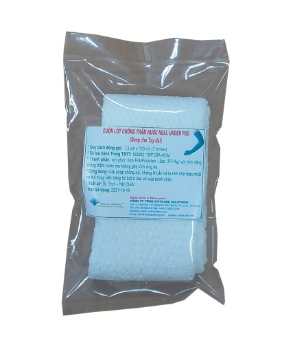 Cuộn lót chống thấm nước dùng cho tay dài (7.5cmx120cm) Cuộn lót chống thấm nước dùng cho tay dài (7.5cmx120cm)