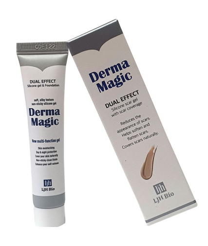 DermaMagic - Gel Silicone và kem nền mờ sẹo