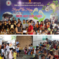 Chia sẻ yêu thương lần 1-2014 tại Trung tâm Nhân đạo Quê Hương - Bình Dương