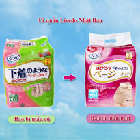 Thông báo về việc thay đổi bao bì sản phẩm Tã quần Livedo Nhật Bản