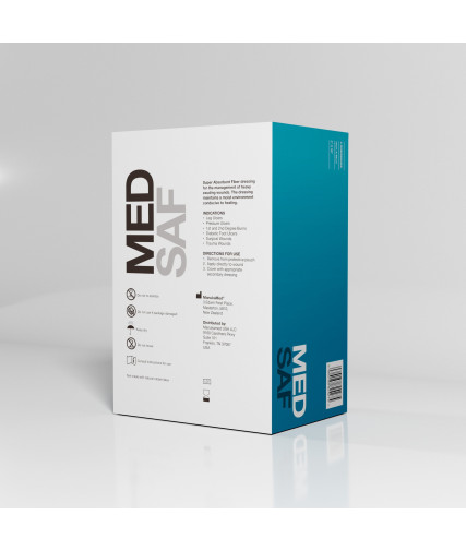 MedSaf - Băng thấm hút dịch vết thương (4 x 5 inch) MedSaf - Băng thấm hút dịch vết thương (4 x 5 inch)