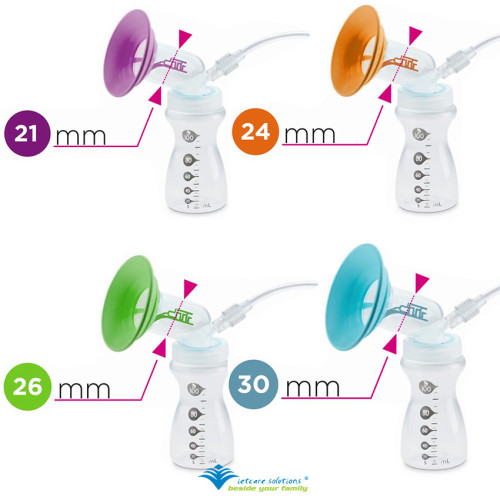 KOLORYOU - Ứng dụng điện thoại giúp lựa chọn kích thước phễu ngực hút sữa phù hợp nhất cho từng khuôn ngực khác nhau. 