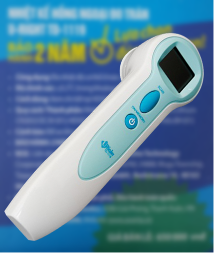 Nhiệt kế hồng ngoại đo trán U-RIGHT TD-1119