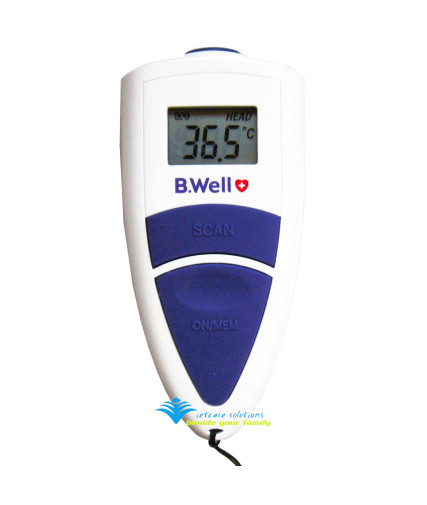 Nhiệt kế hồng ngoại tai trán B.Well Wf-2000