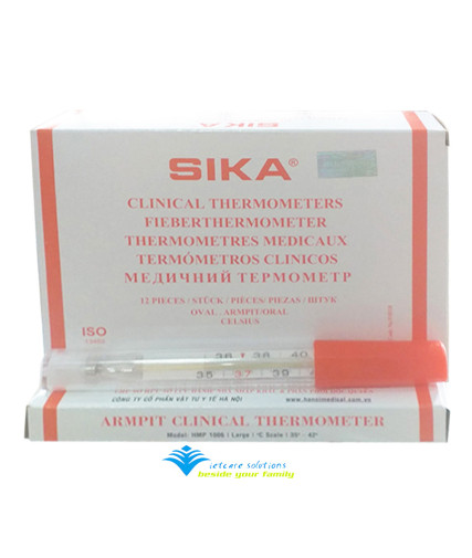 Nhiệt kế thủy ngân Sika 